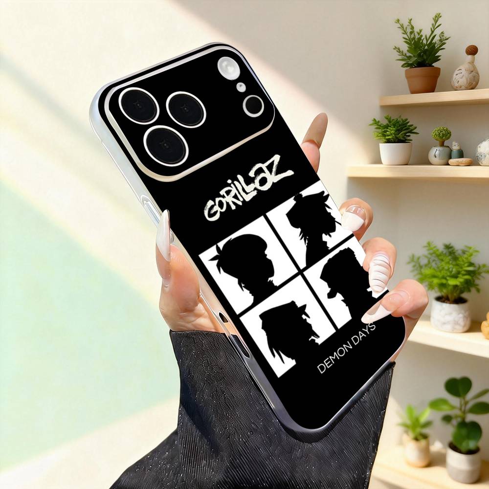 G-Gorillaz Rock Band Cool For iPhone 11,12,13,14,15,16,17,Pro,Max,Plus,Mini,SE4,E Phone Case Magnetic For Magsafe Wireless