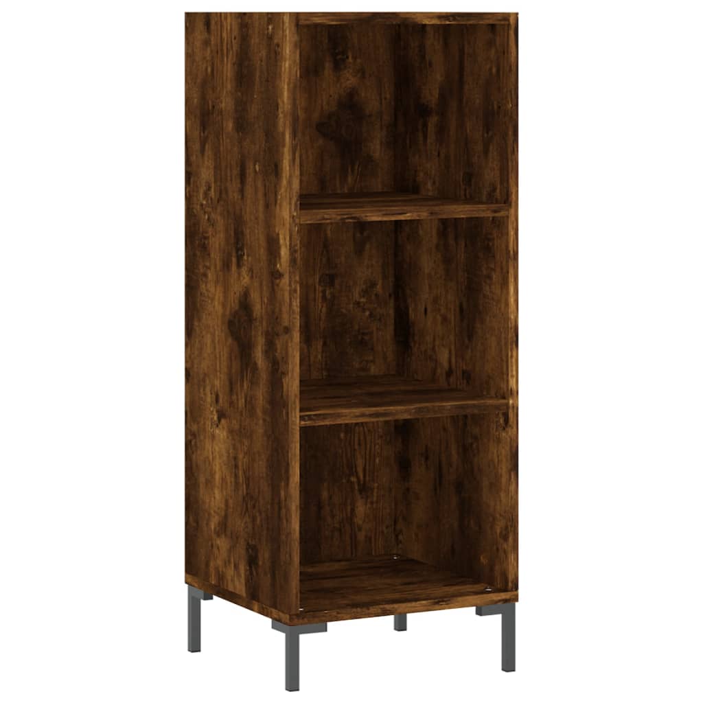 Highboard Smoked Oak 34.5 x 34 x 180 cm Particleboard