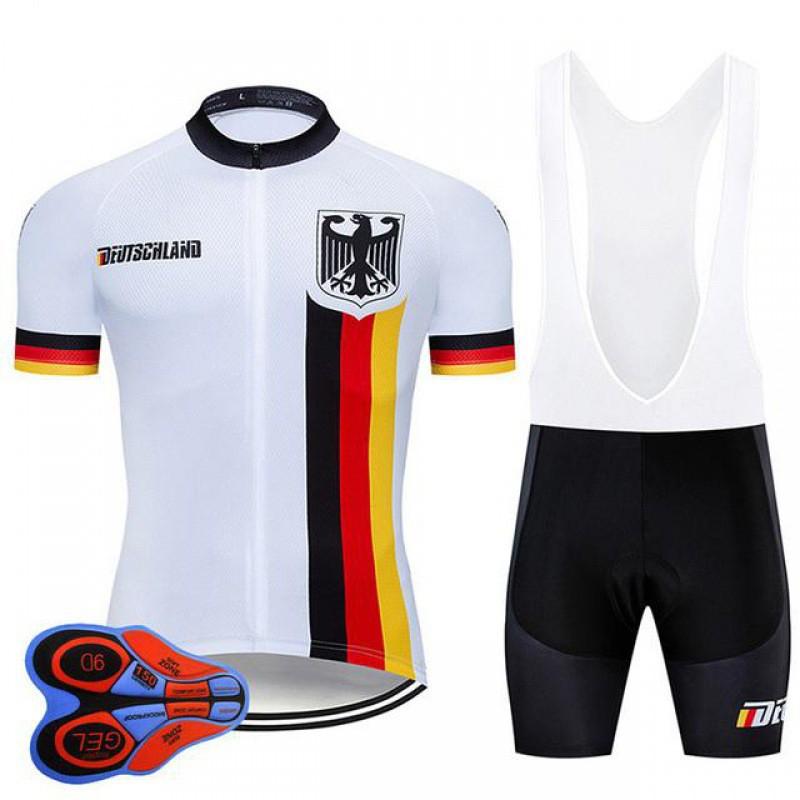 Unisex Cycling Jersey Breathable Quick Dry Netherlands Spain Germany Denmark National Teams Ride