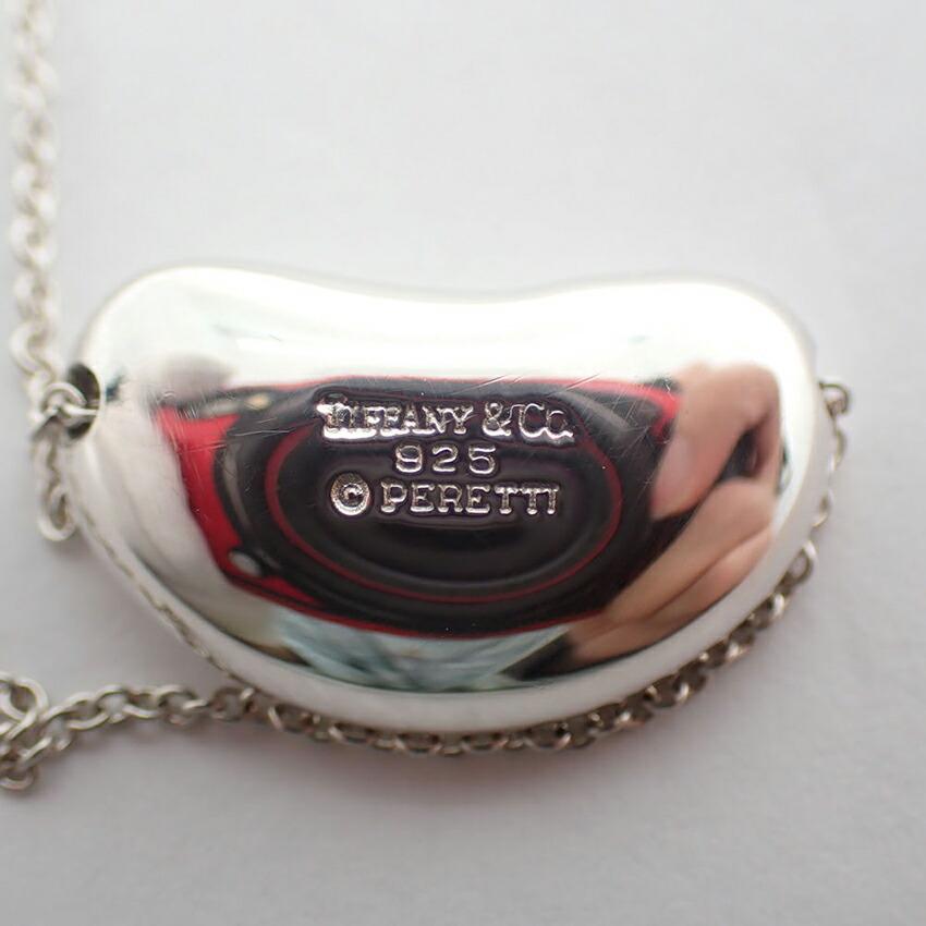 [Б/у] TIFFANY/Tiffany 925 кулон в виде боба/ожерелье/g454-88