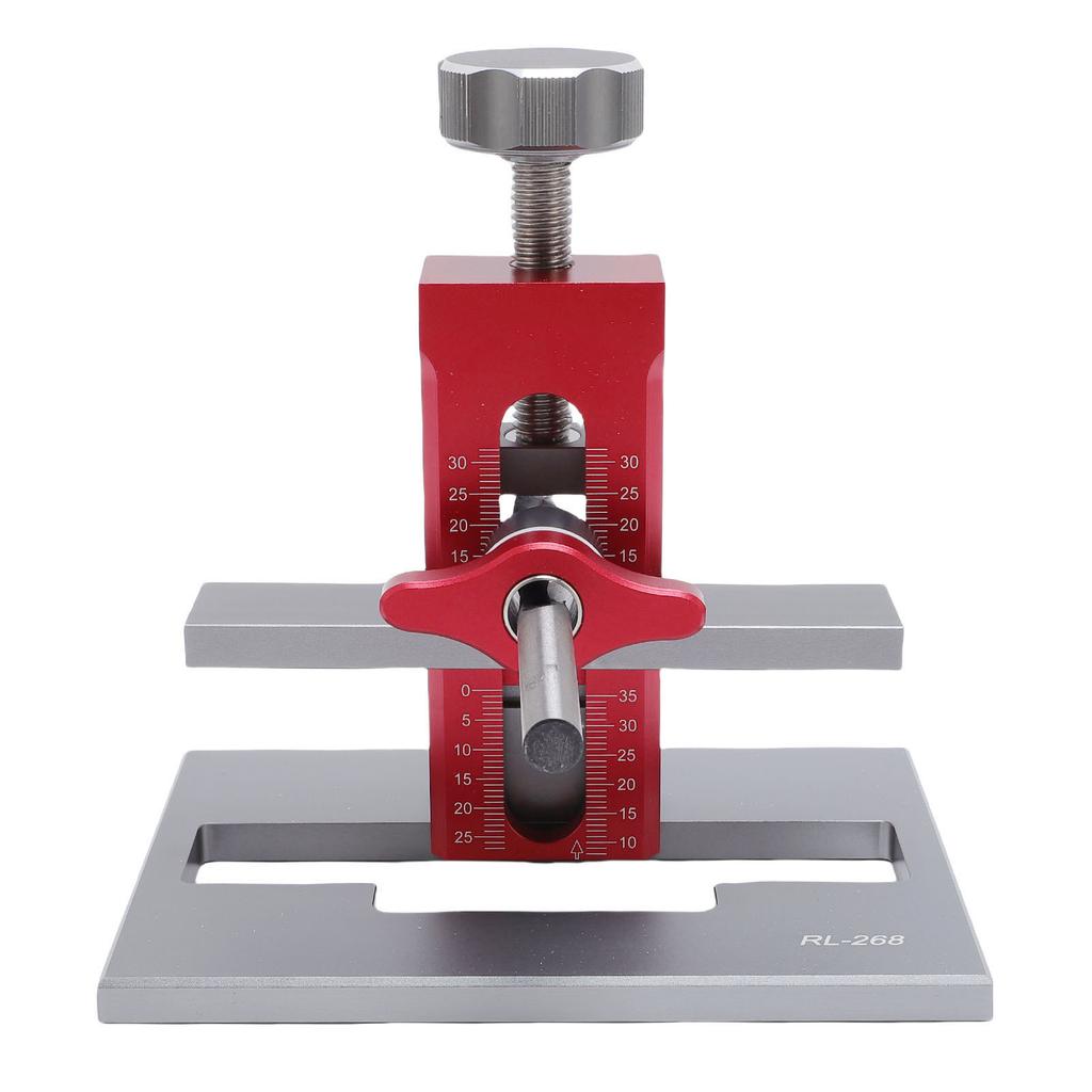 Cabinet Door Mounting Jig 3 in 1 Design Aluminium Alloy Clear Scale Cabinet Door Installation Positioner