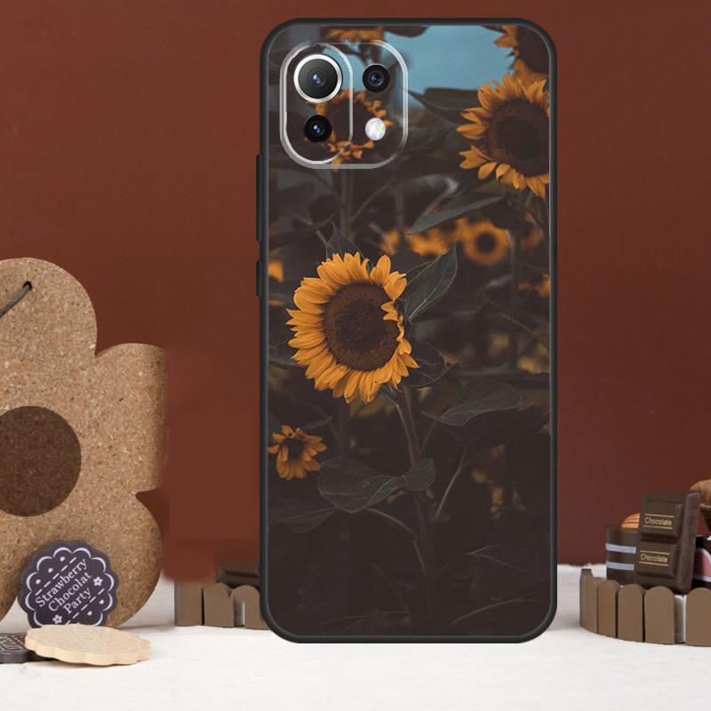 Sunny Sunflower Case For Xiaomi 15T 14T 13T 14 15 Ultra 17 Pro Max POCO F8 Ultra F5 F6 F7 X5 X6 X7 Pro Cover