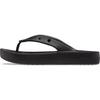Crocs Classic Platform Flip Flip Flops for Cm Women, Black, 23.0