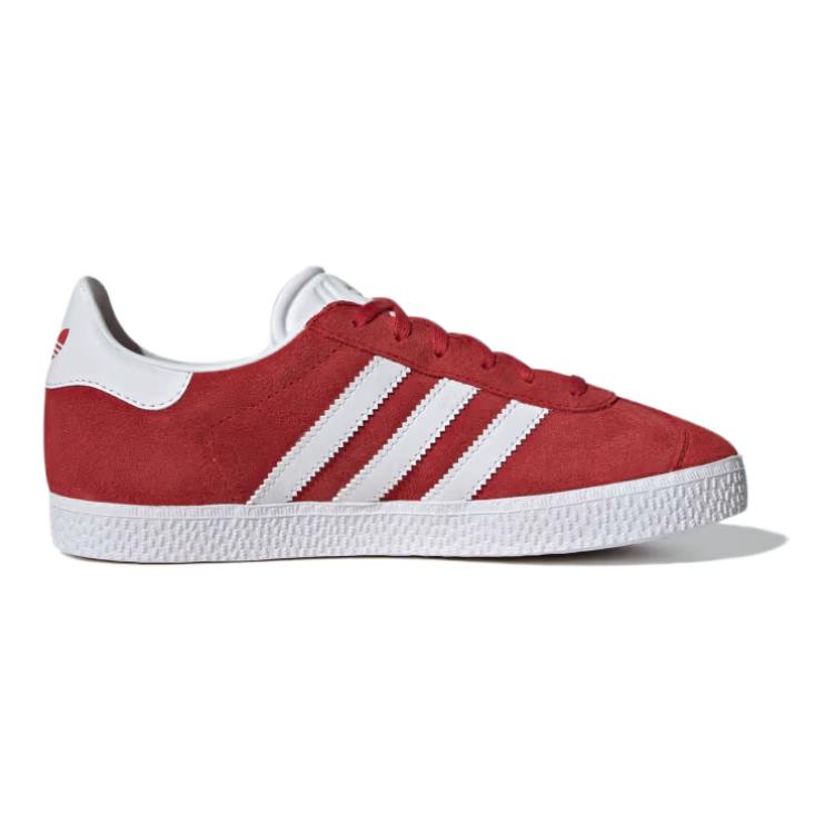 Adidas Кроссовки Gazelle J Scarlet Детские Красные Better-Scarlet Облачно-Белые IF9804