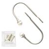 2Pcs Pearl Beads U Shape Curtain Hooks Holdback Curtain Accessories Hat Tieback Hanger Strap Tassel Brush Holder Hook