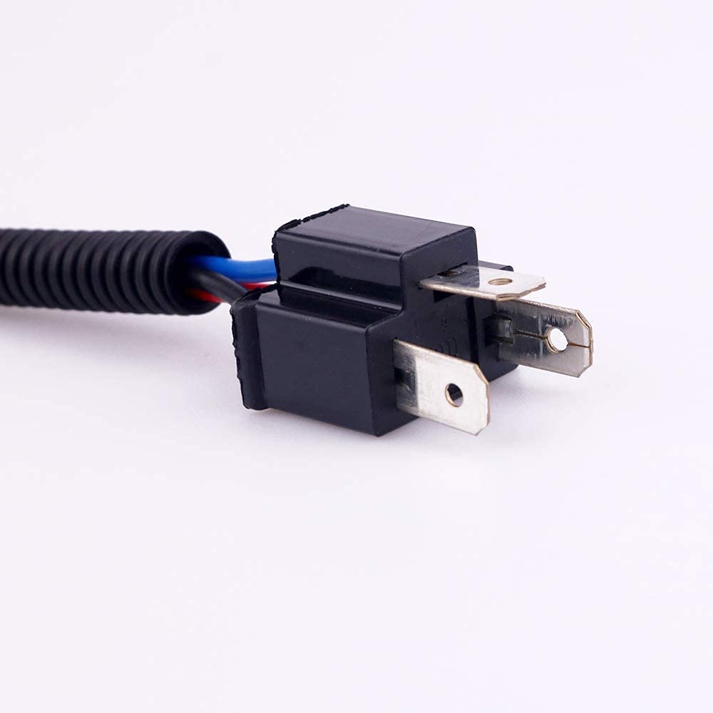 Aoling H4 9003-H13 9008 Harness Cord Conversion LED Headlight Adapter Socket Wire Harness for H4/H13 Headlight Retrofit Work 2pcs
