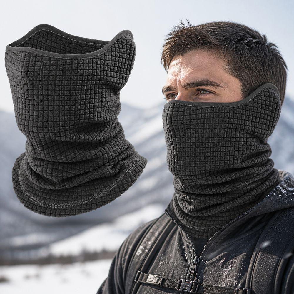 Breathable Windproof Face Mask Polyester Winter Bandana Scarf New Thermal Neck Gaiter Cycling Use