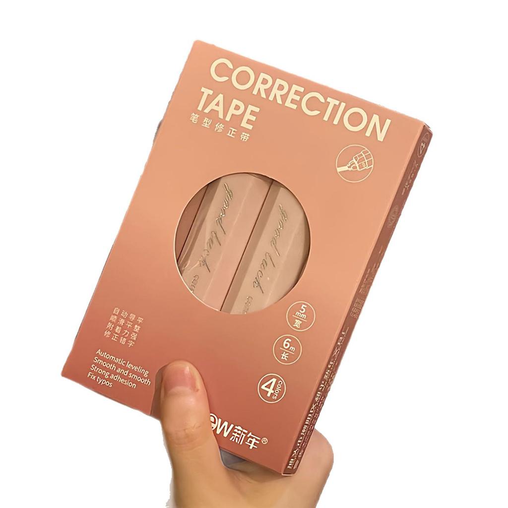 Градиентная бесшумная корректирующая лента в виде ручки - Большая емкость, гладкая, не рвущаяся