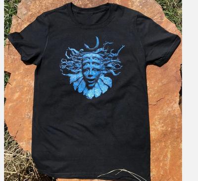 Черная футболка Shpongle с коротким рукавом, хлопок, черная, размеры от S до 5XL, унисекс