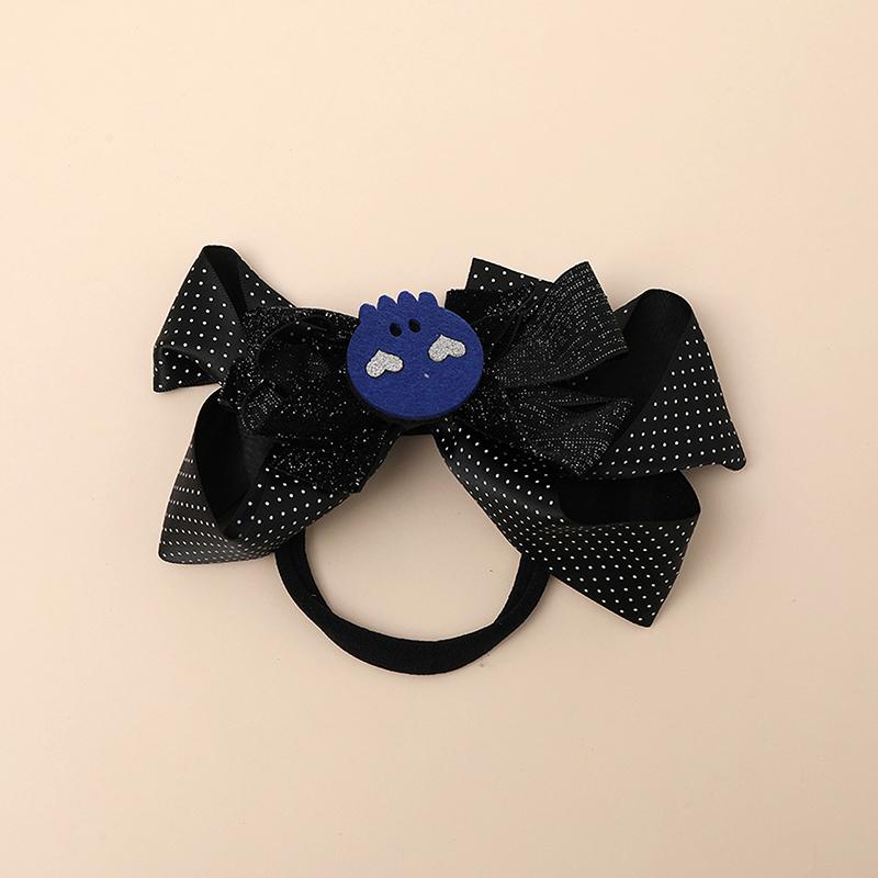 Хэллоуин забавные ленты банты для волос для девочек шляпа ведьмы призрака ткань эластичная веревка для головы девочек рождественские аксессуары для волос