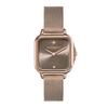 Авторизованный дилер Olivia Burton Watch Ladies 24000088 Classic 28mm Grosvenor Mushroom Carnation Gold Mesh Watch [OLIVIA BURTON] &