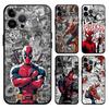 Marvel Comic Deadpool Чехол для телефона Чехол для телефона для Apple iPhone 16 15 Pro 7 8 Air XR XS MAX 11 17 Pro Max 12 14 13