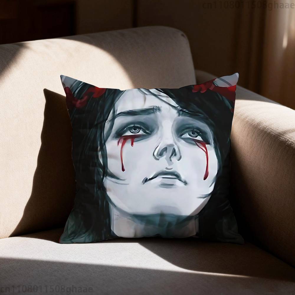 Наволочка My Chemical Romance, повседневный стиль, декоративная, подходит для домашнего декора, без наволочки