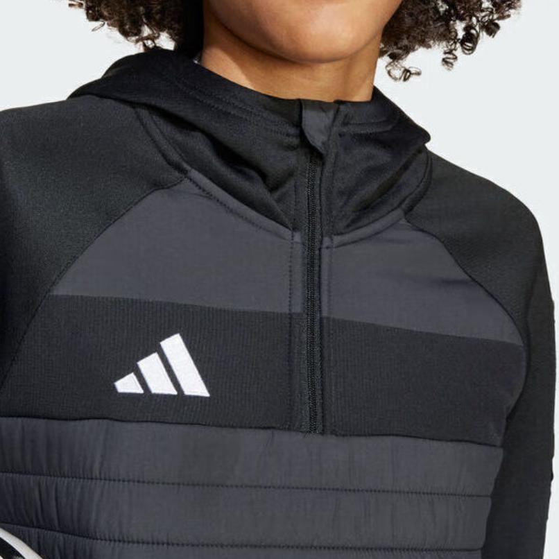 adidas Tiro Es Wintopy Удобный Мягкий Пуловер с Капюшоном Детские Топы JN9474