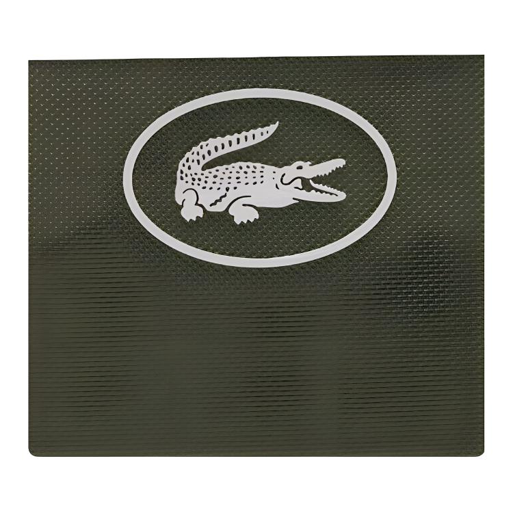 Lacoste Модная двусторонняя вертикальная ПВХ сумка-тоут, сумка для покупок, на плечо, через плечо, ручная сумка, средняя женская сумка-тоут, оливково-зеленый, темно-синий NF4989ASQ69