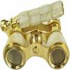 Antique Vintage Brass Binoculars Nautical Mother of Pearl Spyglass Telescope