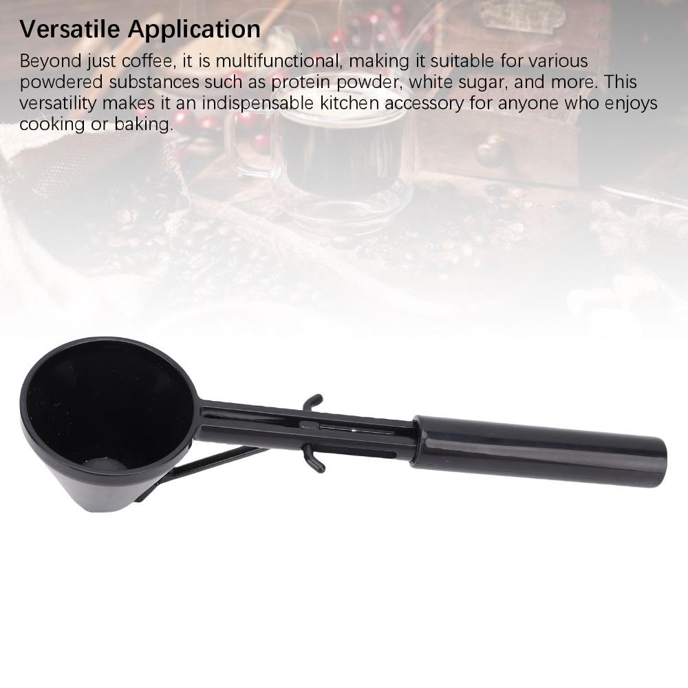 Portable Anti Spill Scoop 2-in-1 Slide Design Protein Powder Scoop Coffee Scoop Funnel Coffee