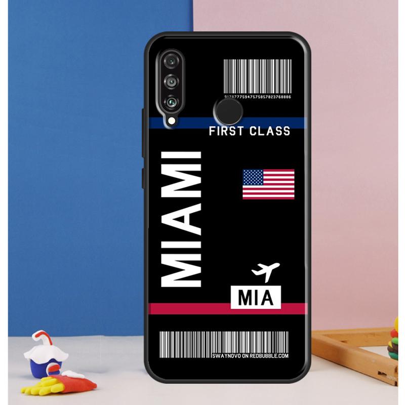 Посадочный талон Авиабилет Для Huawei Nova Y90 Y70 Y60 Y72 Y61 Y91 12s 12i 11i 7i 8i 9 10 SE P60 Pro P30 P40 Lite Чехол
