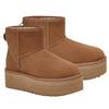 Shoes Boots CLASSIC MINI PLATFORM Classic Mini Platform Suede [UGG] Women's (CHESTNUT, 25.0 Cm) [Item]