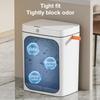 15 л Автоматическое Упаковочное Мусорное Ведро Умное Узкое мусорное ведро Для Ванной Туалета Водонепроницаемое Мусорное Ведро Умный Дом