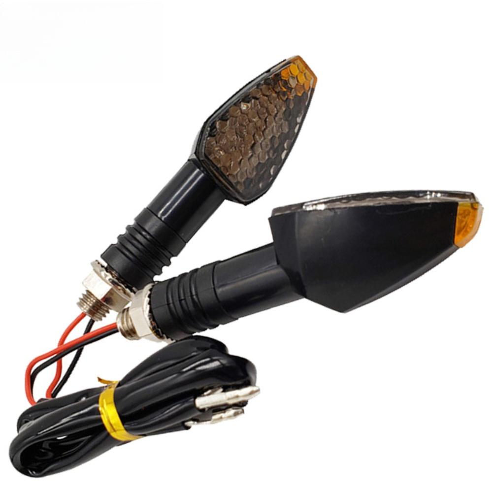 Amber Blinker Light Turn Signal Lamp 12V Voltage Compact Design Enhanced Visibility Compact Motorcycle Turn Signals Amber Light