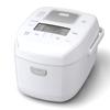 Iris Ohyama Rice Cooker Pressure IH Cups 40 Different Types of Cooking Function Extra Thick Pot White 5.5 RC-PD50-W