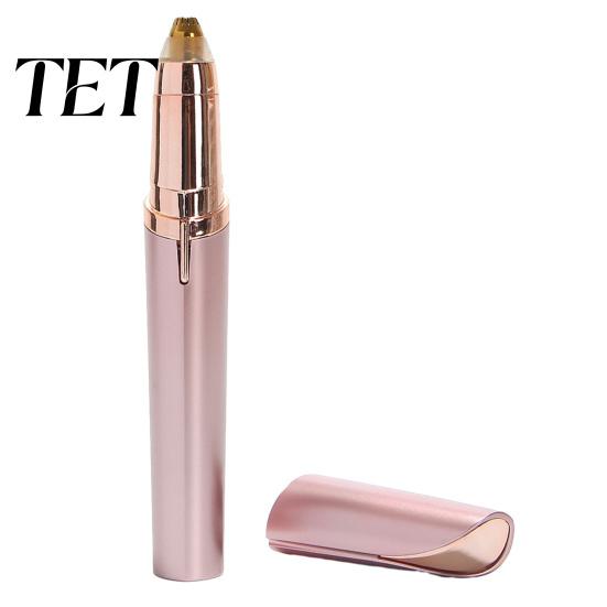 Rechargeable Brow Trimmer Electric Eyebrow for Women, Cordless Facial Hair Removal, Portable Painless Eye Shaver Razor Precision