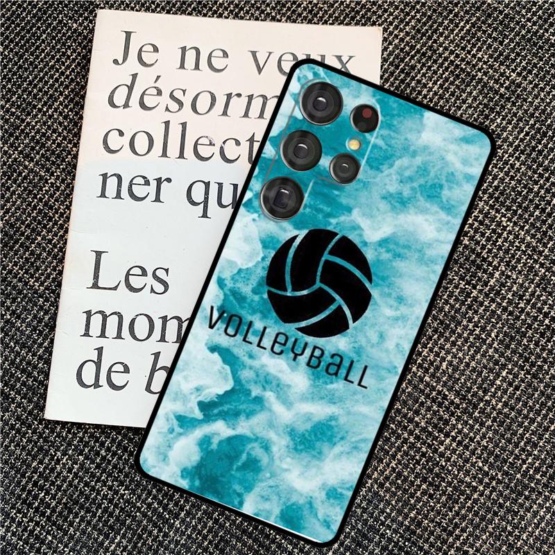 Volleyball Sport Case For Samsung Galaxy S25 Ultra S20 S21 S22 S23 S24 Ultra S9 S10 Plus S24 FE Back Cover