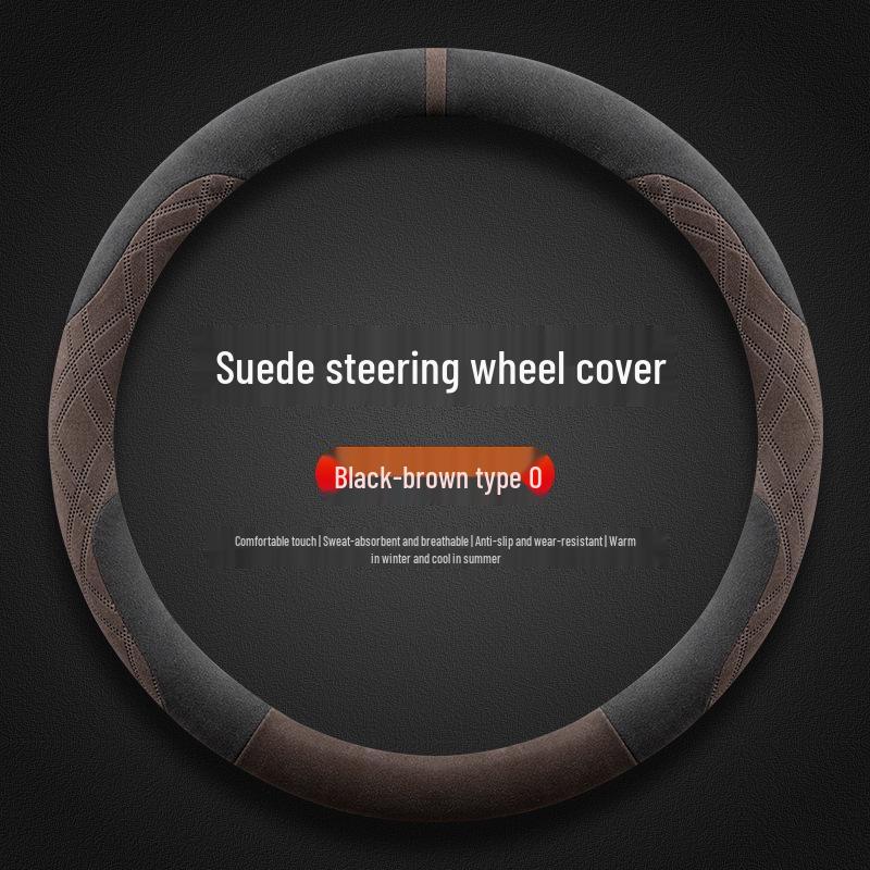 Flocking Steering Wheel Cover for Honda Accord (7th-11th Gen) - Winter