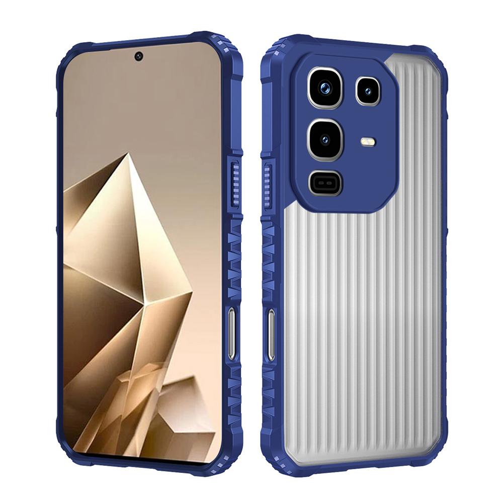 KEYSION Противоударный чехол повышенной прочности для Infinix Note 50 Pro 4G Силикон+ПК Полупрозрачная матовая крышка для Infinix Note 50 4G