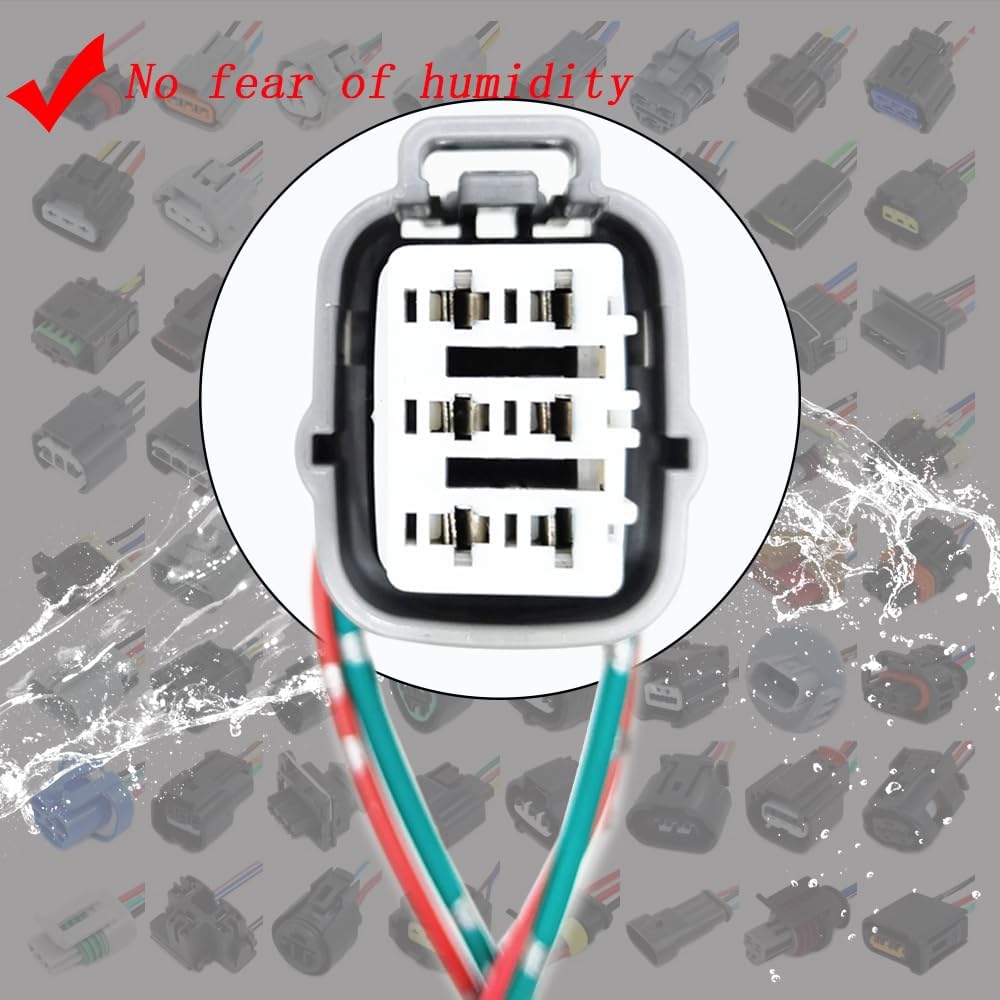 Fuel Pump Harness Connector Plug Replacement For SUBARU XV CROSSTREK 2006-2023 Forester 2009-2017 Impreza WRX 2007-2017 Legacy 2006-2016 Outback H6