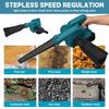 2000W Cordless Electric Air Blower & Suction Handheld Leaf Computer Dust Collector Cleaner Power Tools for 18V Battery