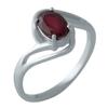 Silver Ring with Natural Ruby (2009931) 2.29 Gr. 925 Samples