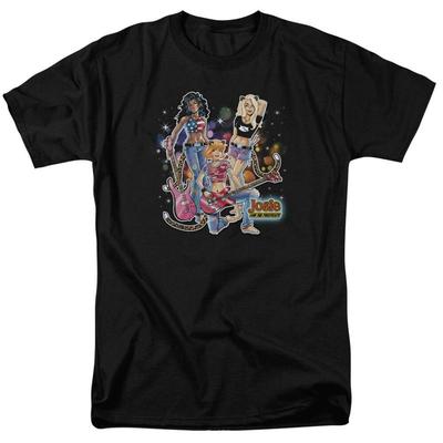 Archie Comics Pussycats Rock Футболка Лицензированная Комикс Черная