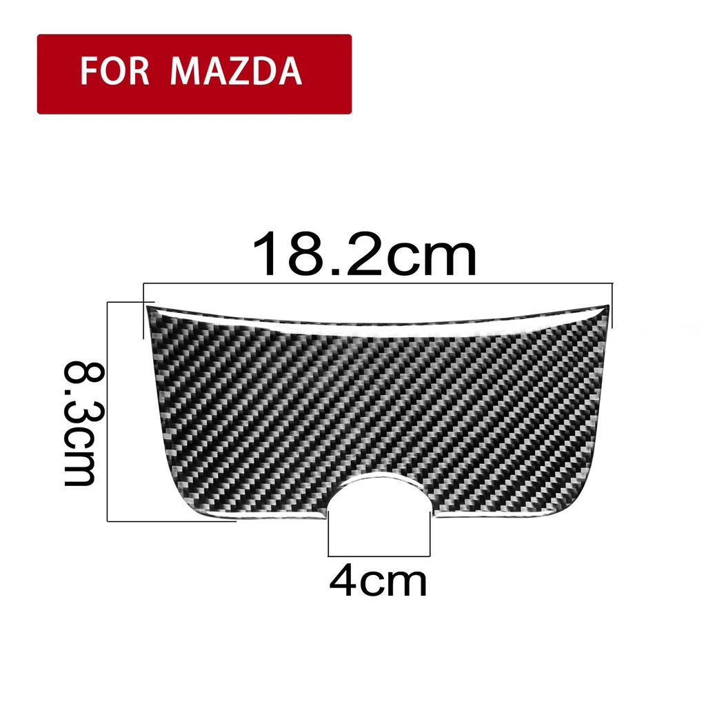 Центральный ящик для хранения панели управления, модифицированная внутренняя наклейка из углеродного волокна для Mazda RX8 RX-8 SE3P JM1FE 2004-2008, аксессуары