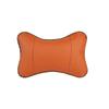 Car Neck Pillows Both Side Pu Leather 1pcs Pack Headrest For Head Pain Relief Filled Fiber Universal Car Pillow