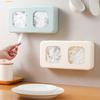 Multifunctional Cling Film Storage Case Accessory for Home Use Accommodates Various Sizes Stylish Designs Decoration