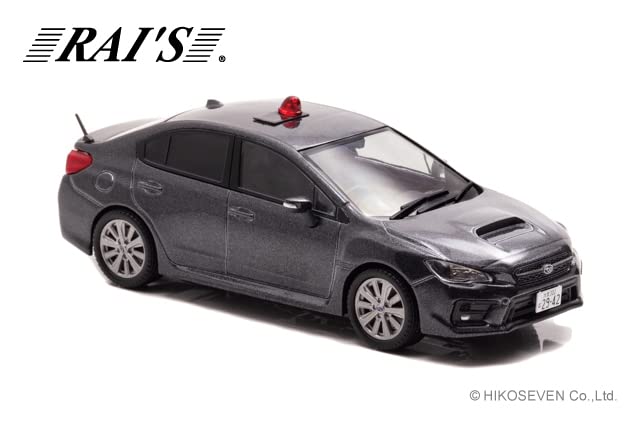Subaru WRX S4 Eye Sight 2019 Полиция префектуры Сайтама Дорожно-патрульная служба Готовая модель RAI'S 1/43 2.0GT (VAG) Автомобиль, Скрытый, Серый,