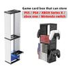 24/36PC Multifunctional Host Disc Double-layer Storage Box Holder For PS5/PS4 Switch Disc Shelf Xbox Series X Holder Accessories