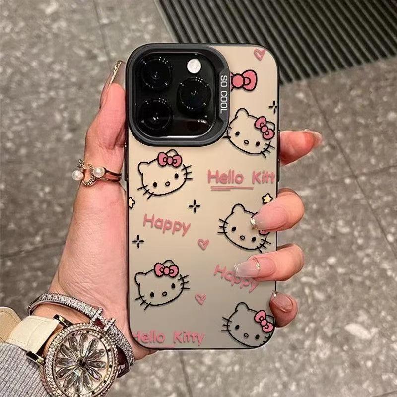 Чехол Hello Kitty для iPhone 16 Pro Max/15 Plus/14 Pro/11X - Хит продаж