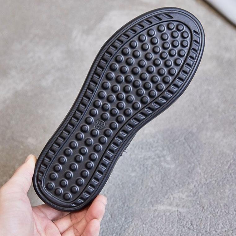 Кожаные дышащие высокие ботинки женские ботинки весна новые внутренние увеличивающие высоту повседневные спортивные туфли одинарные туфли