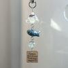 Handmade Small Fish Wind Chime Phone Lanyard & Keychain Pendant Charm