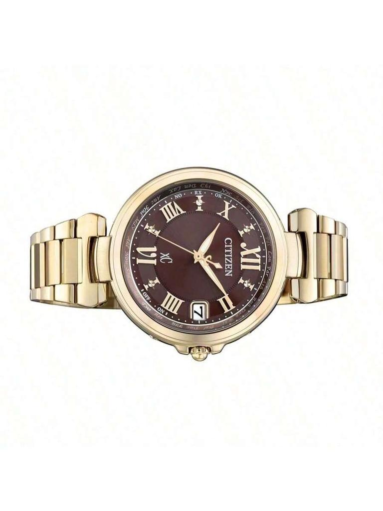 Citizen XC Series Watch, EC2002-50W Stainless Steel with Rose Gold Plating