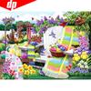 5D DIY Diamond Painting Landscape Garden Full Round Rhinestone Picture Diamond Embroidery