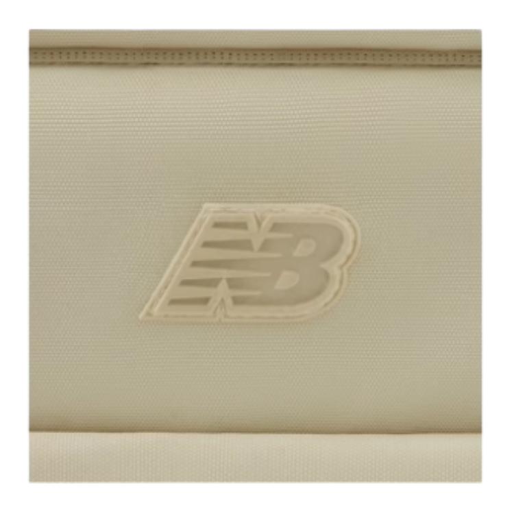 New Balance Удобный Простой Однотонный Большой Вместимости Тканевый Рюкзак Среднего Размера Унисекс Рюкзак Бежевый 8PF1E033BEI