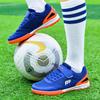Новые футбольные бутсы с волшебной пряжкой и мягкими шипами для мальчиков и детей, студенческие игровые тренировочные бутсы, модные бутсы с шипами, спортивная обувь