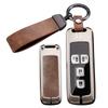 [ontto] Honda Key Case Key Cover Key Holder Zinc Alloy + Leather N-BOX Custom