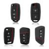 Silicone Car Key Fob Case Cover for Volkswagen Sagitar/Polo/Golf/Bora/Tiguan/TOUAREG/Phaeton/SEAT/Skoda Key Fob Cover