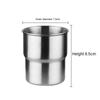 300ml Picnic Stackable Cup Stainless Steel Coffee Mug Durable Water Mug  Party Outdoor Hiking