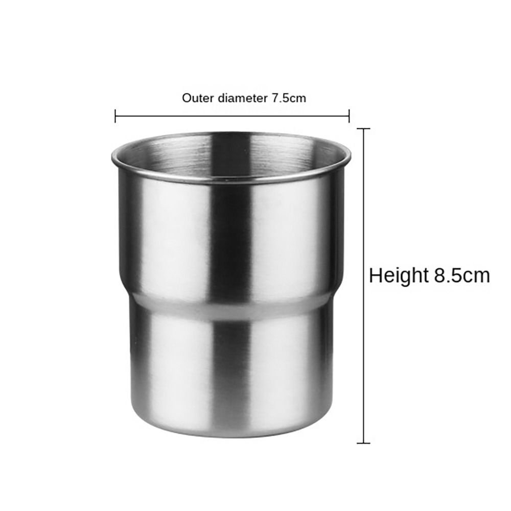 300ml Picnic Stackable Cup Stainless Steel Coffee Mug Durable Water Mug  Party Outdoor Hiking